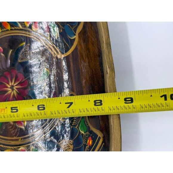 Habitat International Vtg Wooden Serving Tray England Hand Made - Picture 6 of 9